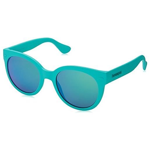 Havaianas donna ngoldnha/m z9 qpp 52 occhiali da sole, turchese (turquoise/blue)