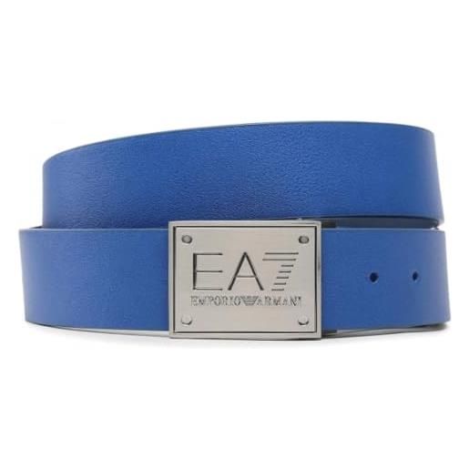 Emporio Armani ea7 cintura uomo reversibile colore blue/dark blue