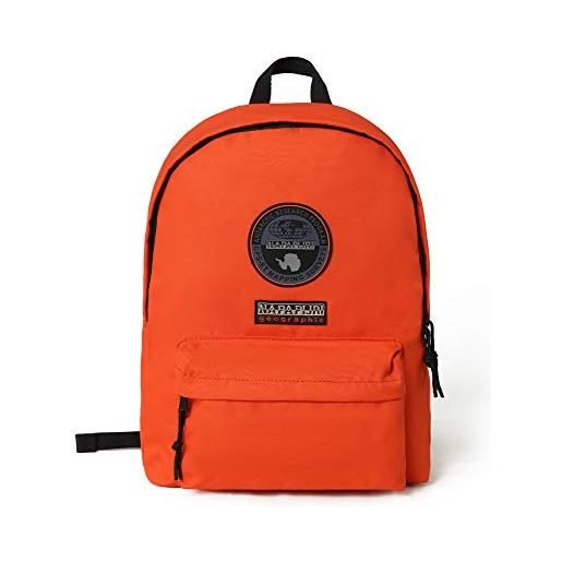 Napapijri voyage re - zaino, 40 cm, 20 litri, colore: arancione, arancione pt, 40, rucksack