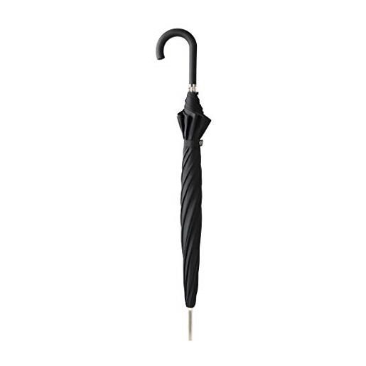 Doppler ombrello carbonsteel lungo automatico nero - grande baldacchino - telaio robusto