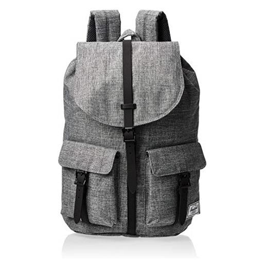 Herschel supply company ss16 casual daypack, 23.5 liters, raven crosshatch/ black