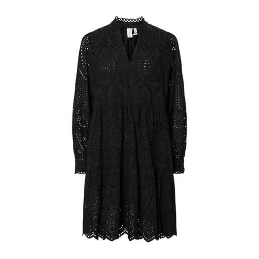 YAS y. A. S YASholi ls dress s. Noos, abito camicia donna, black, 