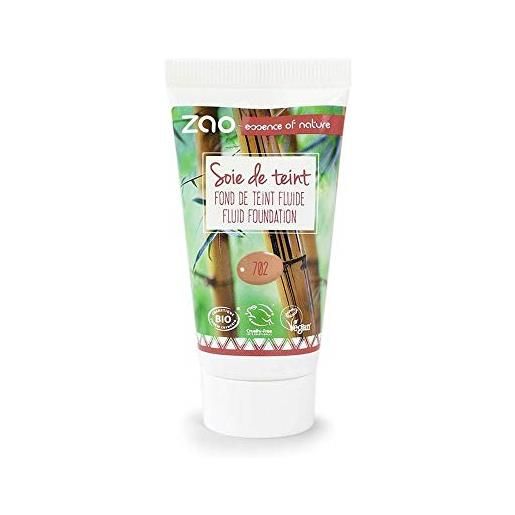 Zao Makeup zao - fondazione seta di bambù - ricarica - no. 702 / albicocca - 30 ml