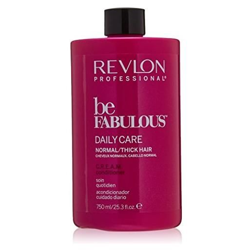 REVLON PROFESSIONAL be fabulous daily care normal cream conditioner 750 ml