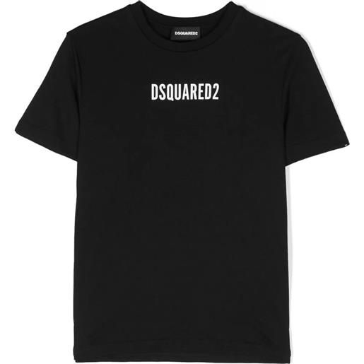 Dsquared 2 kids t-shirt in cotone nero