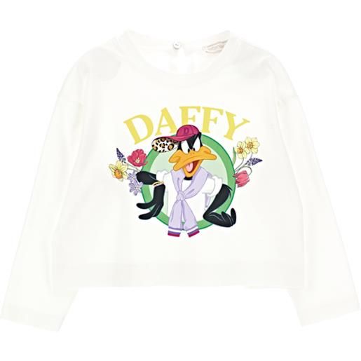 Monnalisa t-shirt cropped daffy duck