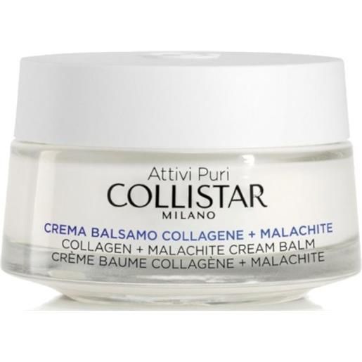 Collistar attivi puri crema balsamo collagene + malachite 50ml