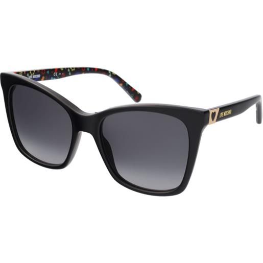 Love Moschino mol034/s 807/9o | occhiali da sole graduati o non graduati | plastica | cat eye | nero | adrialenti