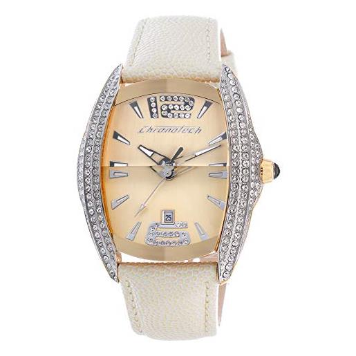 Chronotech Orologio Unisex Quarz Analogico CC7039M-08M, Cassa E Cinturino In Alluminio Grigio - 5