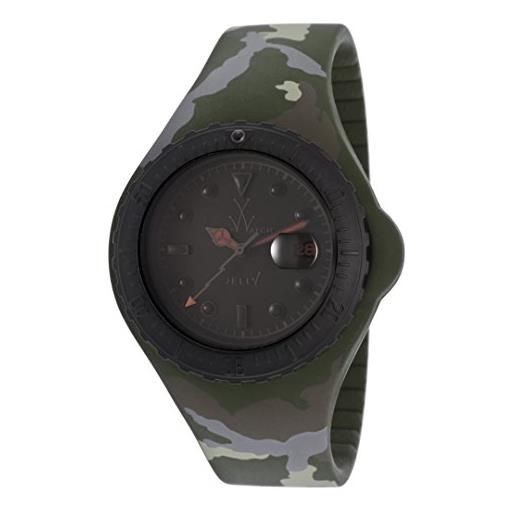 ToyWatch toy watch jya05hg - orologio da polso unisex, cinturino in silicone colore verde