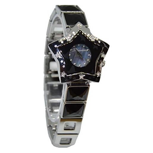 Blumarine bm. 30115ls/02m - orologio, cinturino in gomma, colore: nero