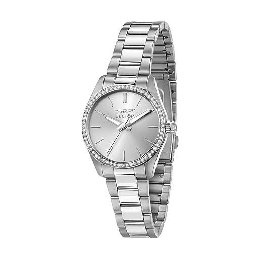 Sector No Limits orologio da donna, collezione 270, in acciaio, cristalli - r3253578505