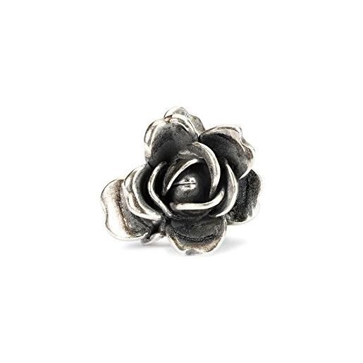 Trollbeads beads in argento 925 rosa di giugno tagbe-00032