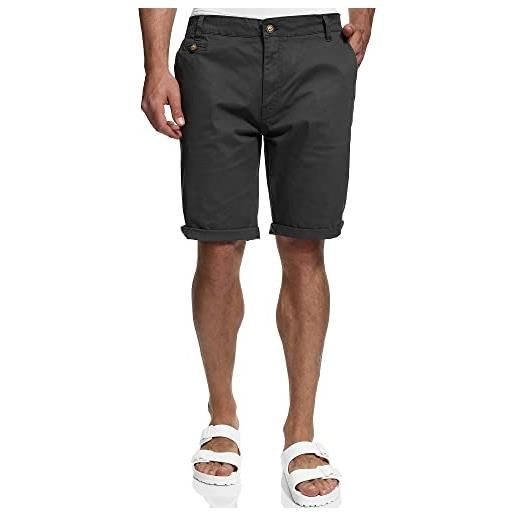 Indicode uomini creel chino shorts | pantaloncini chino con 5 tasche greige xxl