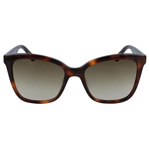 Karl lagerfeld kl988s, acetate occhiali da sole black glitter unisex adulto, multicolore, standard