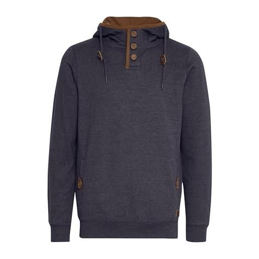 b BLEND blend alexo - felpa con cappuccio da uomo, taglia: l, colore: sand mix (70810)