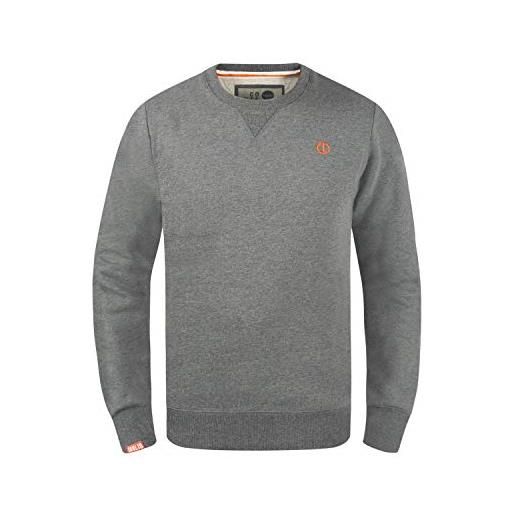 !Solid solid benn felpa maglione pullover da uomo con girocollo, taglia: m, colore: insignia blue melange (8991)