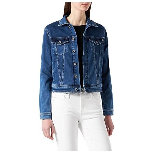 Pepe Jeans core jacket, giacca donna, blu (denim-hg4), s