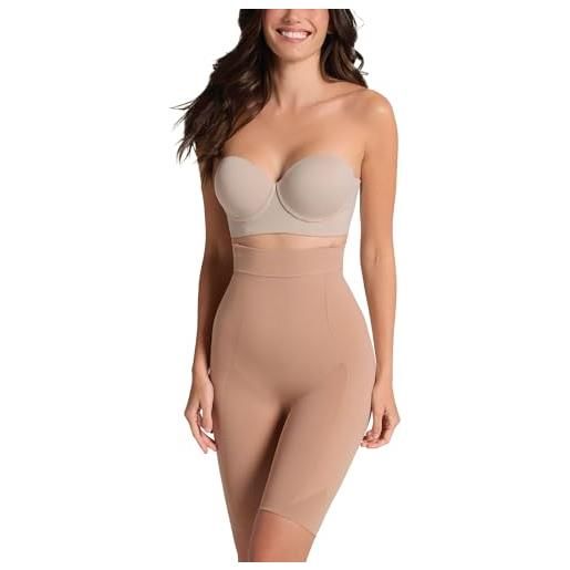 Pearlmoon Ghiaccio Seta Fibra Ionica per Riparazione di Fibra Ionica di Seta di Ghiaccio Donna Mutandine Vita Alta Modellanti per Corpo Pantaloncini Modellanti Boxer Elasticizzati Brasiliana
