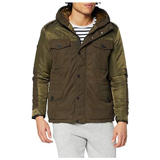 Superdry a1-giacca casual, cachi, l uomo