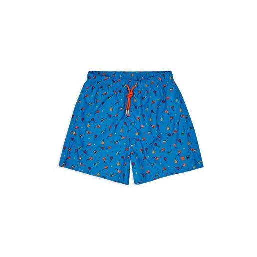 Gallo boxer mare uomo poliestere topazio fantasia padel boxer mare l topazio