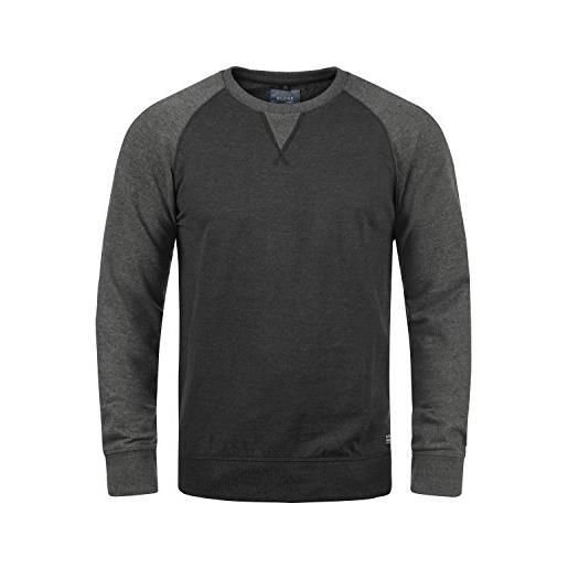 b BLEND blend aari felpa maglione pullover da uomo con girocollo, taglia: l, colore: zink mix (70815)