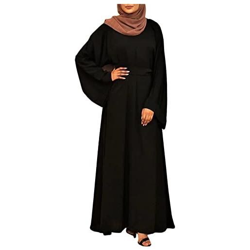 RUIG abito da preghiera musulmano da donna abaya islamico maxi caftano africano turchia islam a figura intera