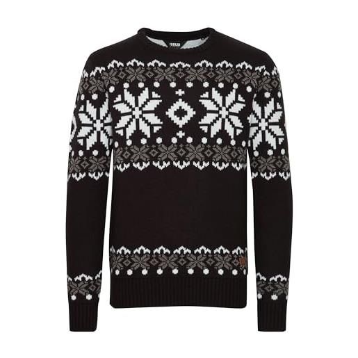 Solid norwig - maglione da uomo, taglia: xxl, colore: black (9000)