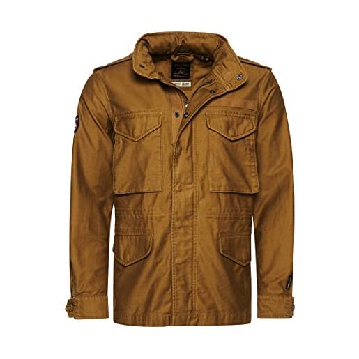 Superdry vintage m65 military jkt giacca, breen, xl uomo