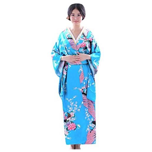 Briskorry maglie invernali costume tradizionale giapponese kimono women's robe dress print cosplay fotografia abito da donna porta giacca
