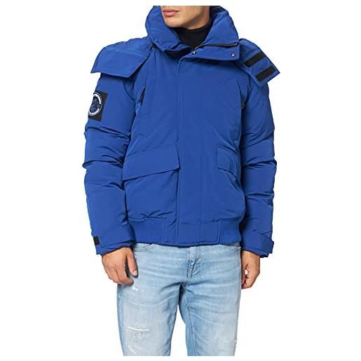 Superdry Superdry code everest bomber giacca uomo, rosso (port), small
