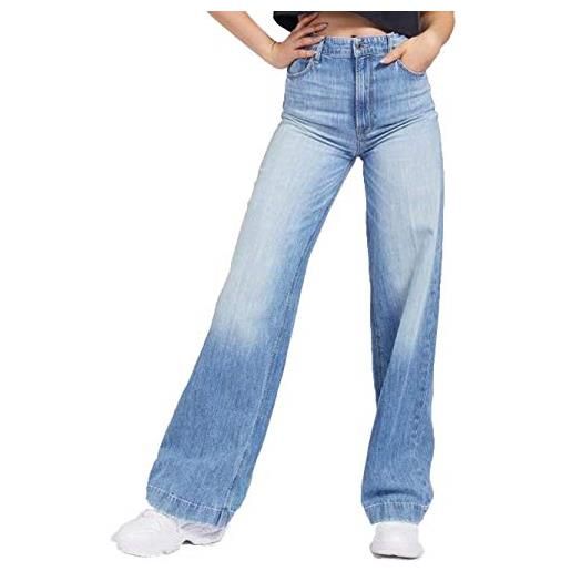 Guess jeans w1ga09 d4cv2 super high wide leg donna (27)