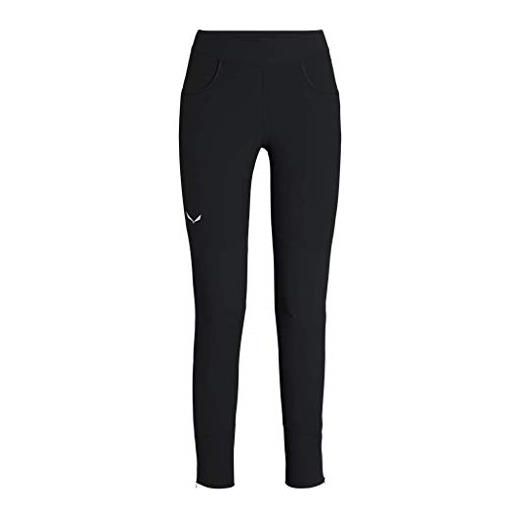 SALEWA agner dst w tights leggings, black-out, 42 donna
