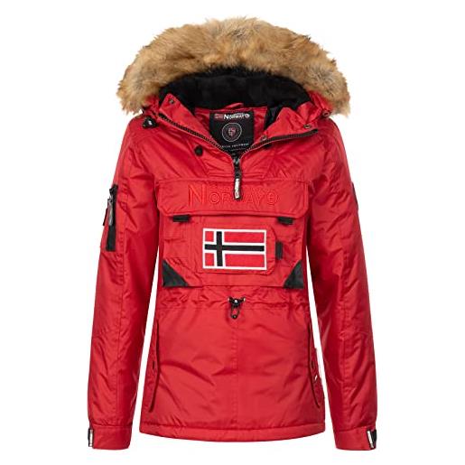 Geographical Norway - parka da donna (rosso m)