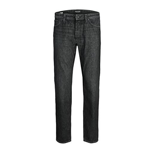 JACK & JONES jjichris jjoriginal am 993 noos jeans, denim nero, 32w x 34l uomo