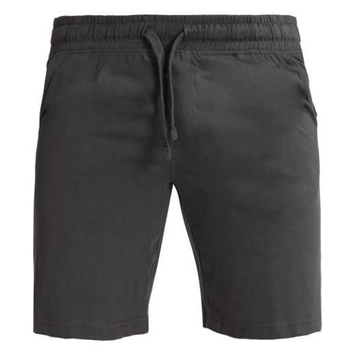 Coveri pantaloncini tuta corti uomo cotone leggero maglina taglie forti 3xl 4xl 5xl 6xl (6xl - asfalto)