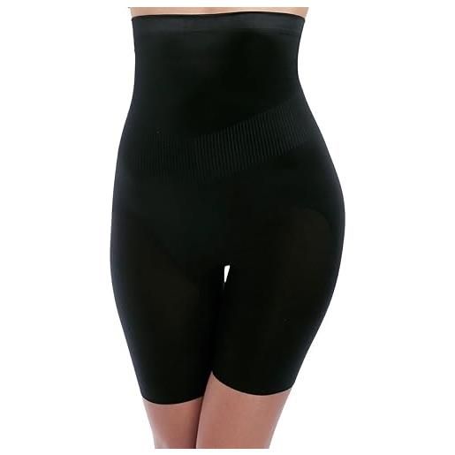 Wacoal - panty modellante a vita alta fit & lift, nero , m