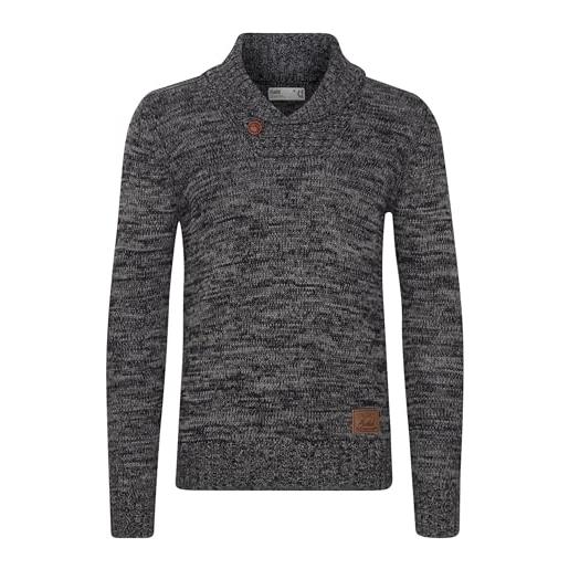 Solid phil - maglione da uomo, taglia: 3xl, colore: black (9000)