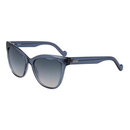 Liu Jo Jeans liu jo lj719s 41749 035 grey sunglasses unisex polycarbonate, standard, 54 occhiali, donna