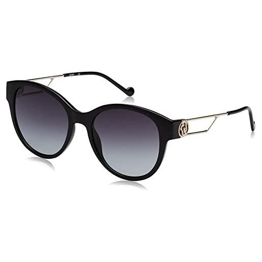 Liu Jo Jeans liu jo lj762sr 001 black sunglasses unisex polycarbonate, standard, 56 occhiali, donna