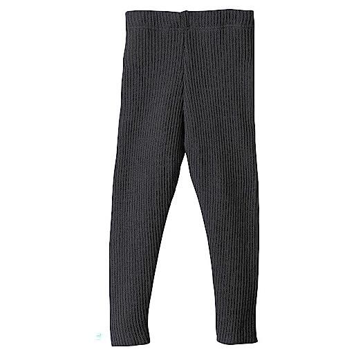 Disana - leggings a maglia antracite. 98-104 cm
