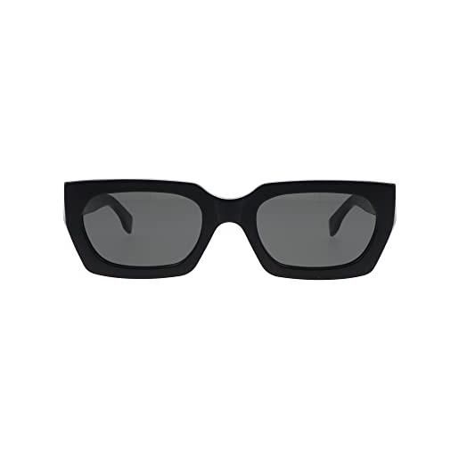 RETROSUPERFUTURE retro super future teddy occhiali da uomo, nero, 54, nero