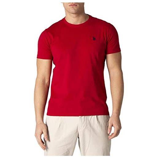 U.S POLO t-shirt rosso red 256