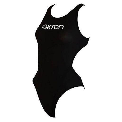 Akron ragazze wels racing costume da bagno - nero (12y)