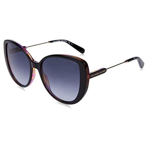 Marc Jacobs marc 578/s 807/9o black sunglasses unisex acetate, standard, 56 occhiali, 60 donna