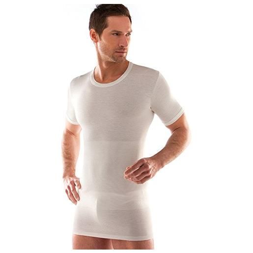 Liabel 3 t shirt corpo uomo mezza manica e girocollo 100% cotone art. 03828/p25 (tg. 5 (tg. 50))