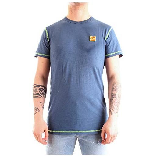 SUN68 sun 68 t31120 t-shirt manica corta uomo blue xxl