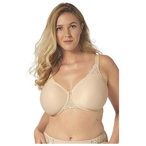 Leo Corsetteria reggiseno triumph minimizer riduce seno ferretto taglie grandi amourette 300w01 taglia 3 coppa f bianco white 0003