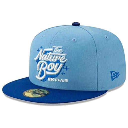 New Era ric flair nature boy blue wwe 59fifty 5950 - cappellino in edizione limitata multicolore 59