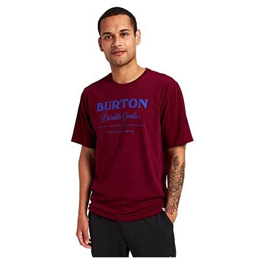 Burton durable goods t-shirt, mulled berry, 54 uomo